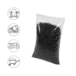 BlackPoly Mex építőipari polimer betonerősítő makroszál (40 mm  Ø 0,60 mm). 1kg 