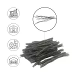Eco Twist 54. 21 kg (7x3 kg/zsák). Csavart, kötegelt monofil szál (54 mm) - ipari padló beton készítéséhez