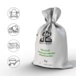 Polipropilén mikroszál betonhoz, beton adalékszál. 5 kg/zsák. Beton mikroszál (25 mm) - a repedésmentes kivitelezéshez
