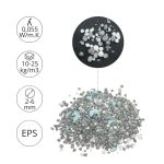 Polisztirol darálék - adalékanyag könnyűbeton, thermobeton, polisztirol beton készítéséhez. 110L 