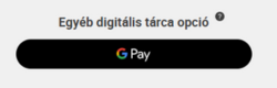 GooglePay fizetési mód